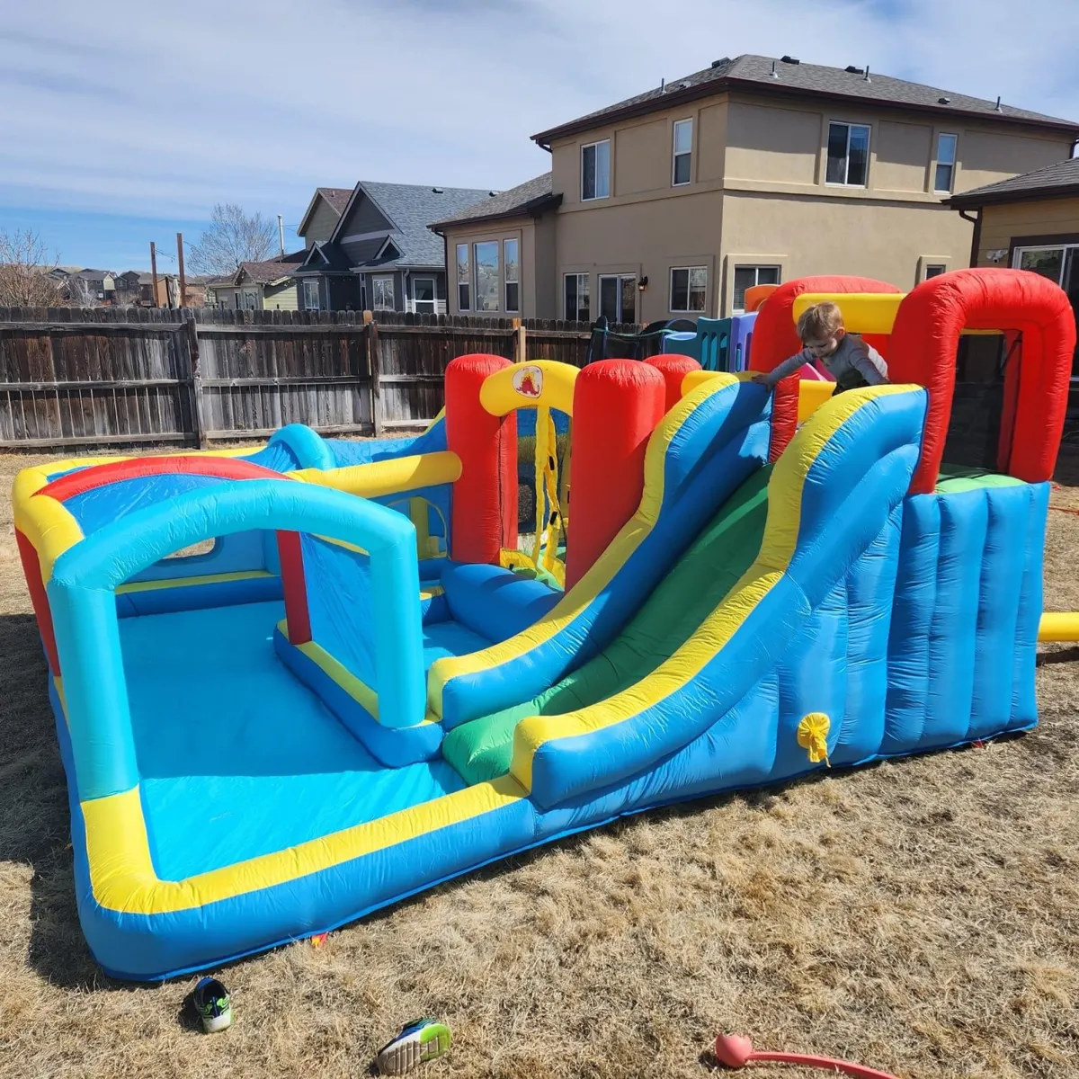 pirate ship bounce house