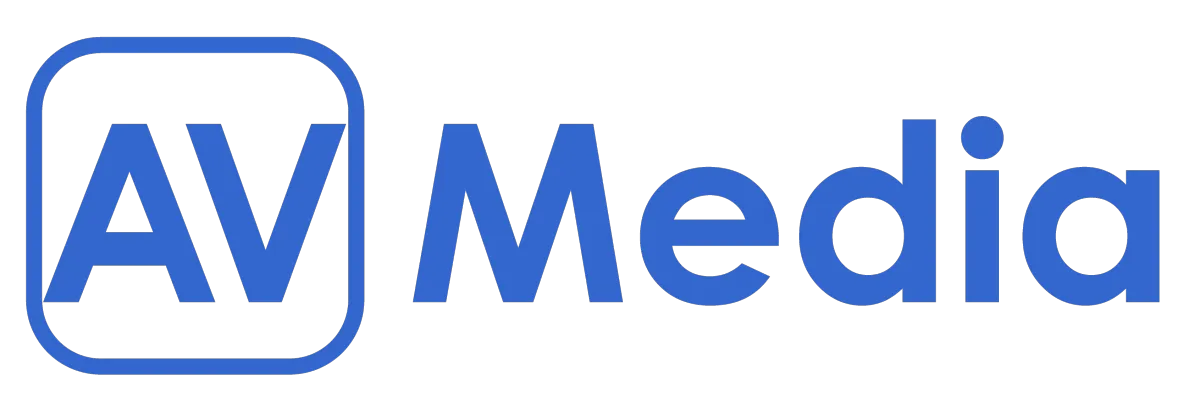 AV media logo