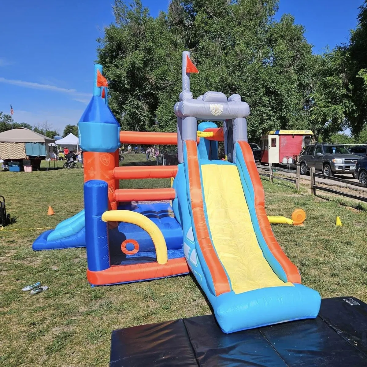 medieval castle bounce house