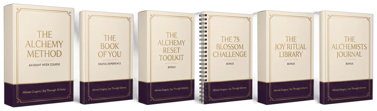 The Joy Through Alchemy Method bundle with all six bonuses