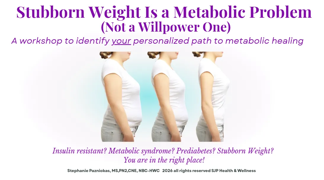Stubborn Weight is a Metabolic Problem Thumnail