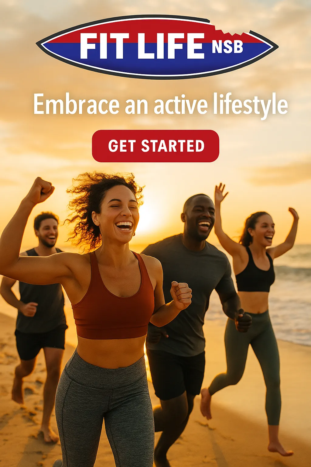 Group of women exercising together in a park.