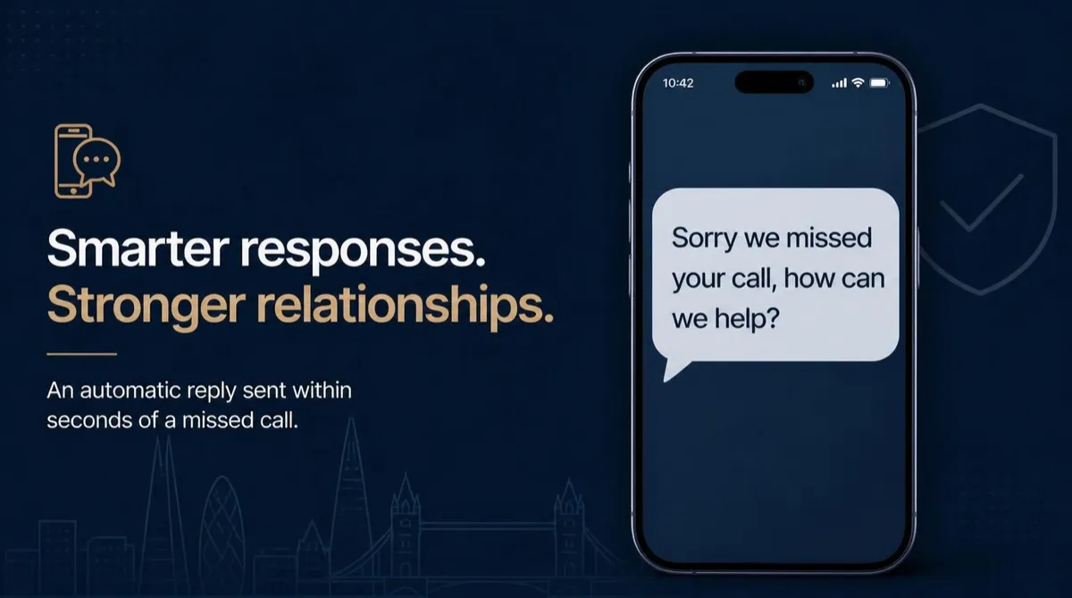 Missed Call Text Back for UK Insurance Brokers