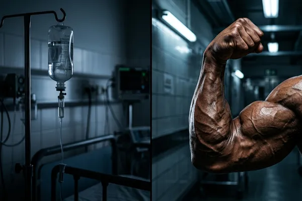 FDA-approved myostatin inhibitor drug apitegromab hospital infusion vs muscle growth / The Morning Motivator