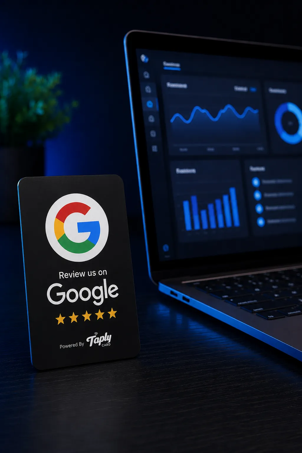 TaplyCard Google Review NFC Card Product Detail