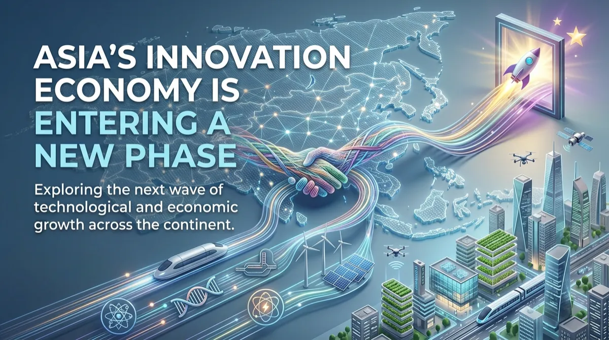 What does the next phase of Asia’s innovation economy mean for AI, robotics, deep tech, investment and emerging industries?