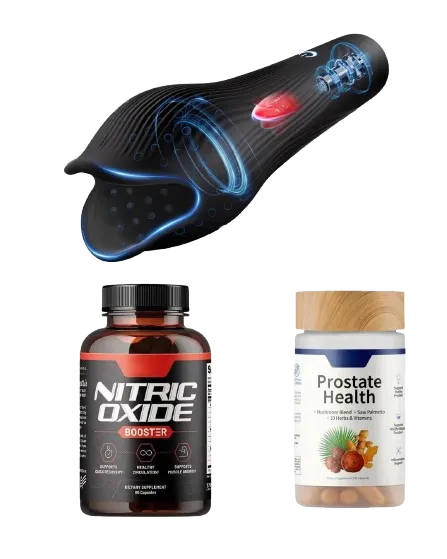 Men’s confidence and performance device for stamina and control