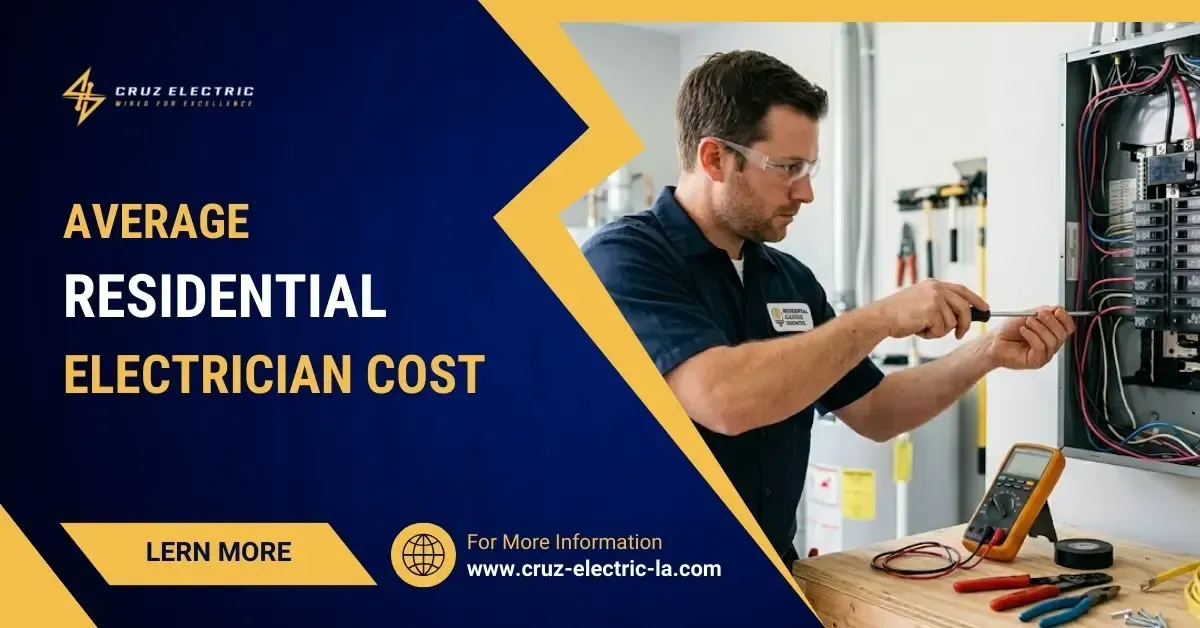 Residential Electrician Cost
