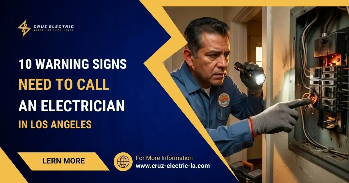 10 Warning Signs You Need to Call an Electrician in Los Angeles