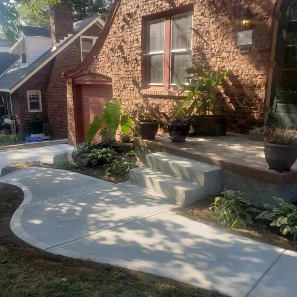 Custom home addition seamlessly blending with the existing structure, providing extra living space with high-quality craftsmanship and modern design.