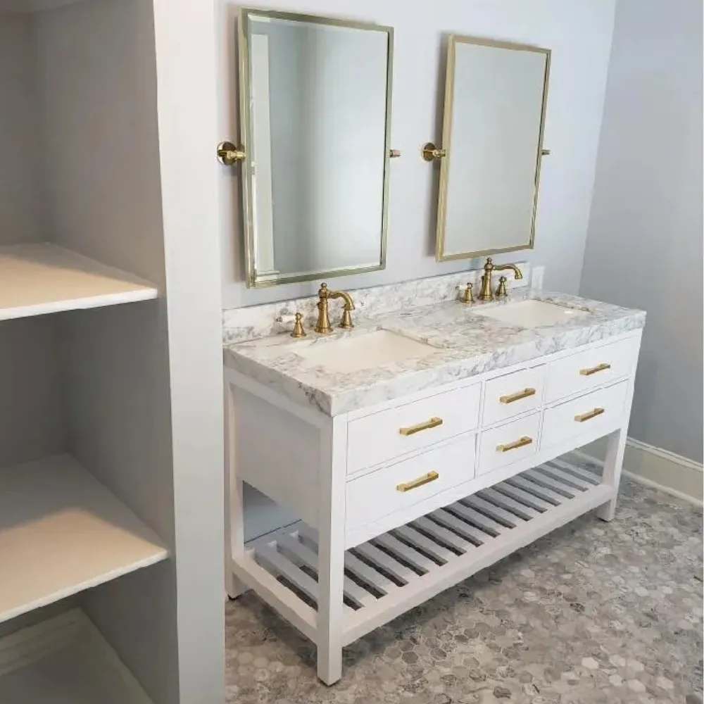 Luxurious custom kitchen with modern cabinetry, high-end appliances, and a spacious island, designed for functionality and elegance.