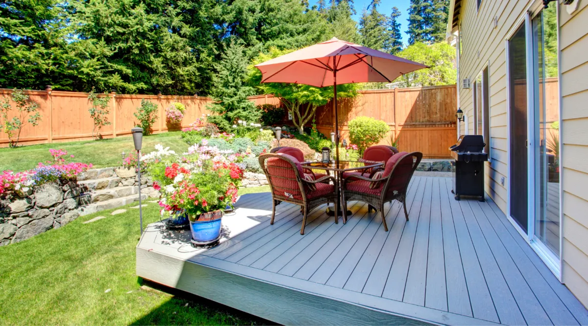 Charming custom suburban home with a spacious front yard, elegant architecture, and a warm, inviting design for comfortable family living.