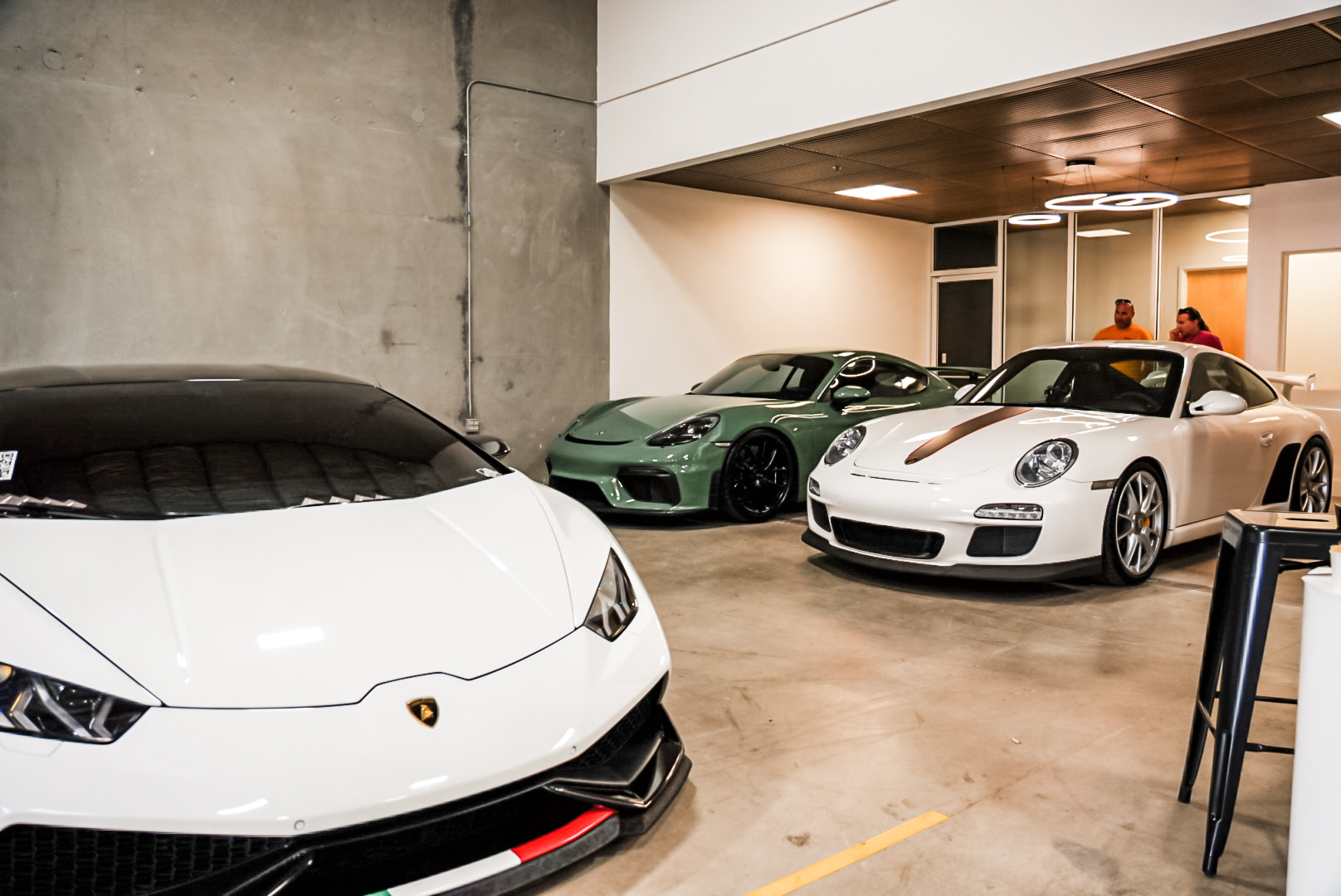 Indoor vehicle storage facility in San Diego with secure parking