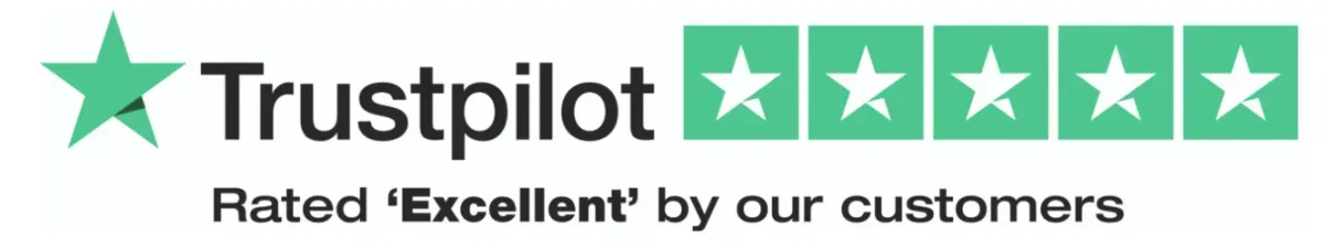 trustpilot five stars rated excellent by our customers