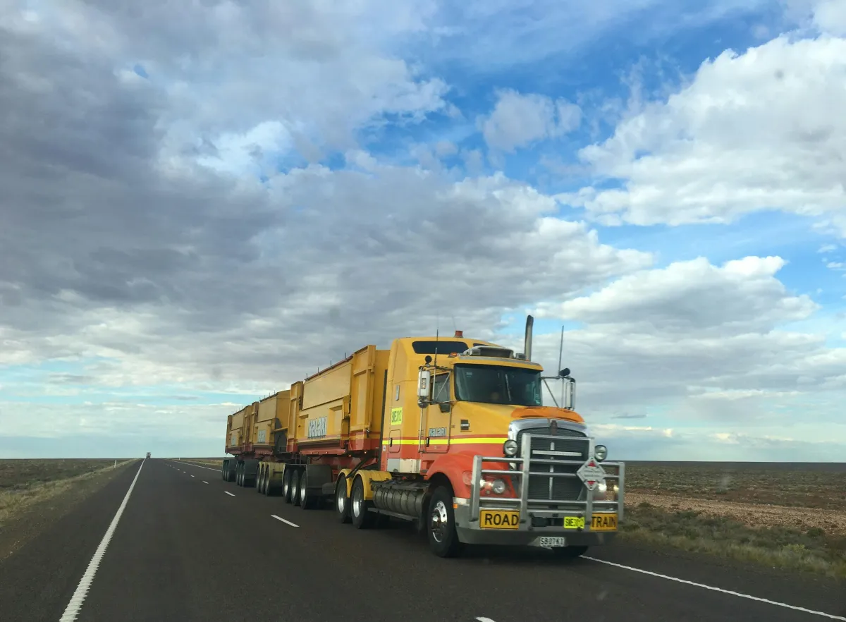 Semi Truck Image