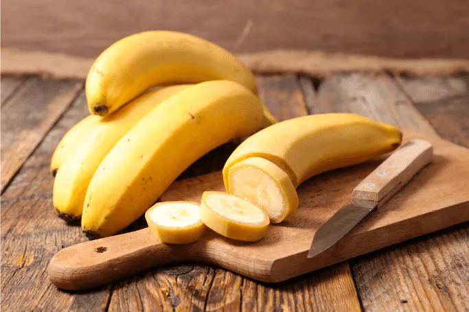 Bananas are a fruit to eat after your workout