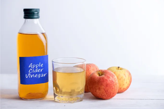 Apple cider vinegar is a natural remedy for age spots