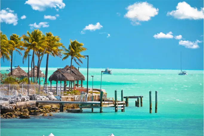 Marathon (in the Florida Keys) is one of the cheapest places to vacation in Florida