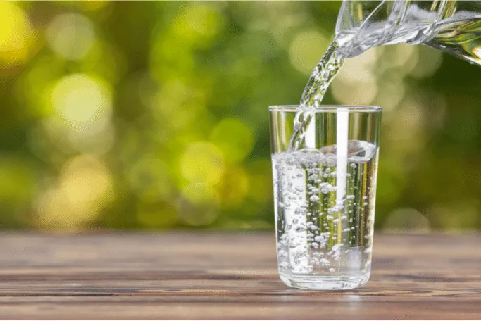 Water is a good post-workout beverage