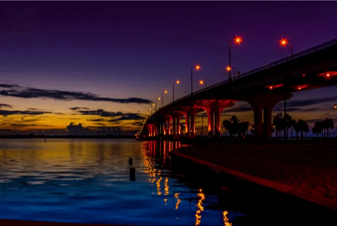 The Indian River Lagoon in Melbourne, Florida has a bioluminescent beach that you need to see