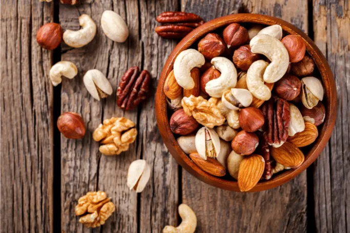 Nuts are an excellent post-workout snack