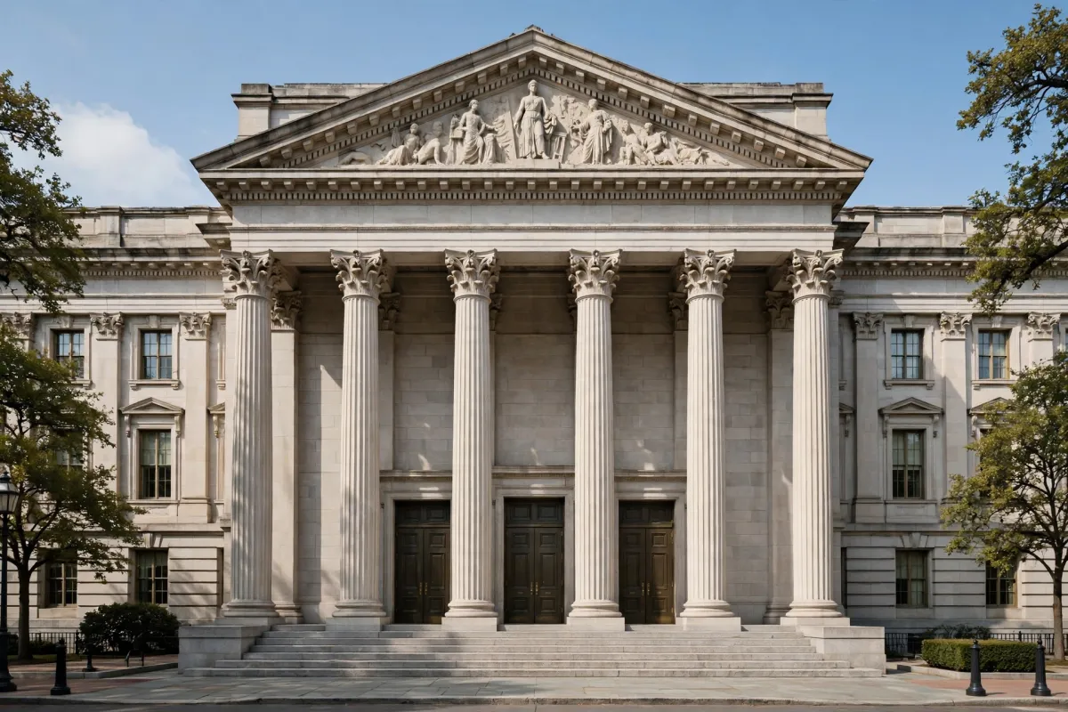 Federal government building in Washington, D.C., where national housing policy is written
