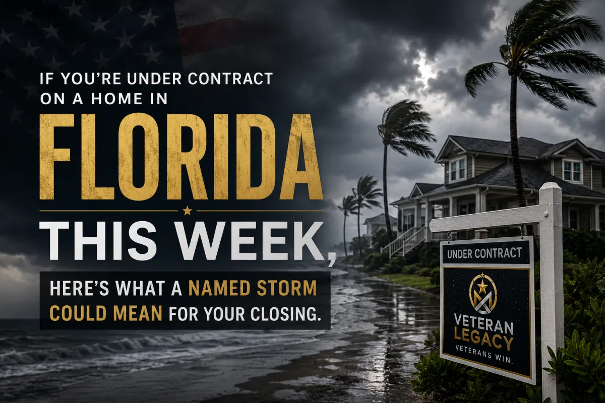 Tropical Storms and hurricanes can certainly affect your homebuying timeline