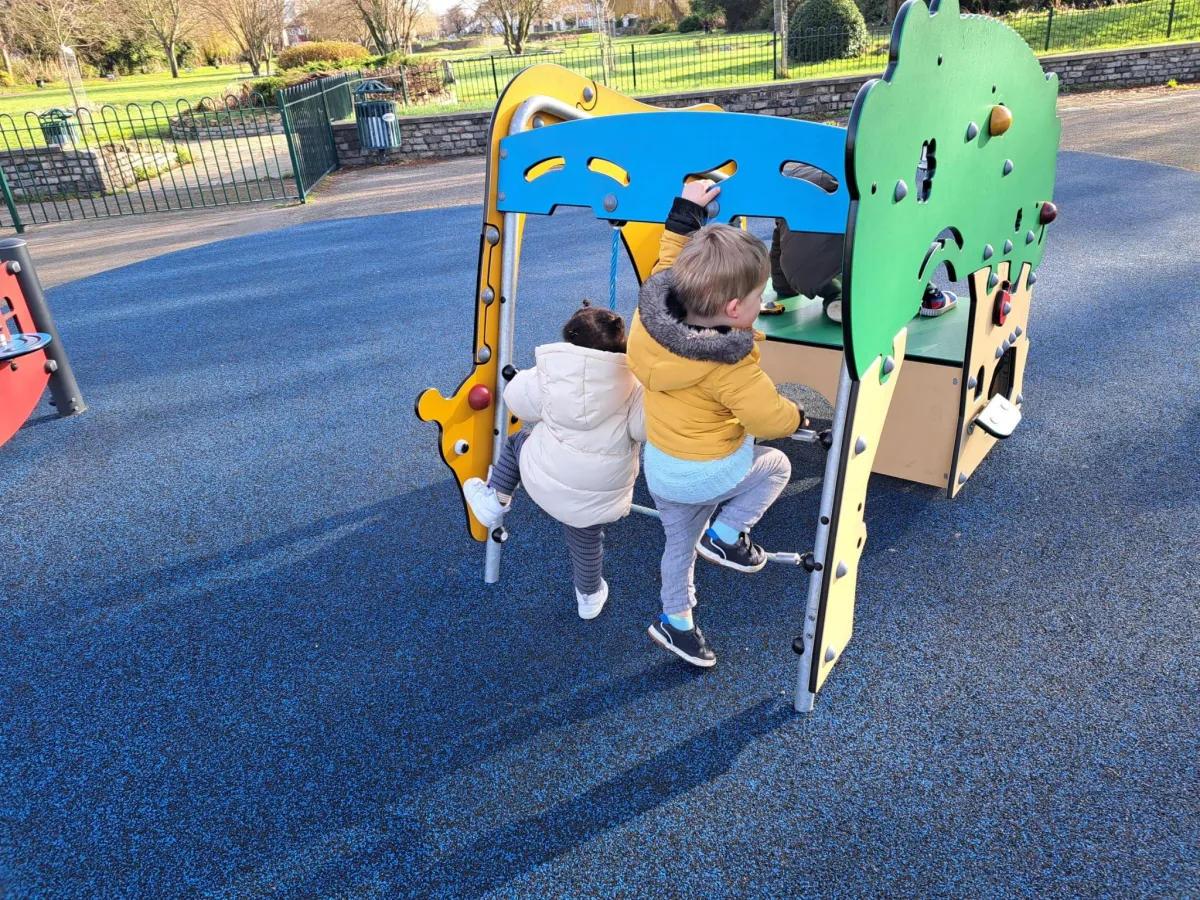 Children playing in the park plumstead