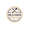 Heathen Vegan Gourmet logo