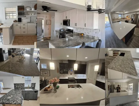 man in blue suit jacket standing beside woman in black coat