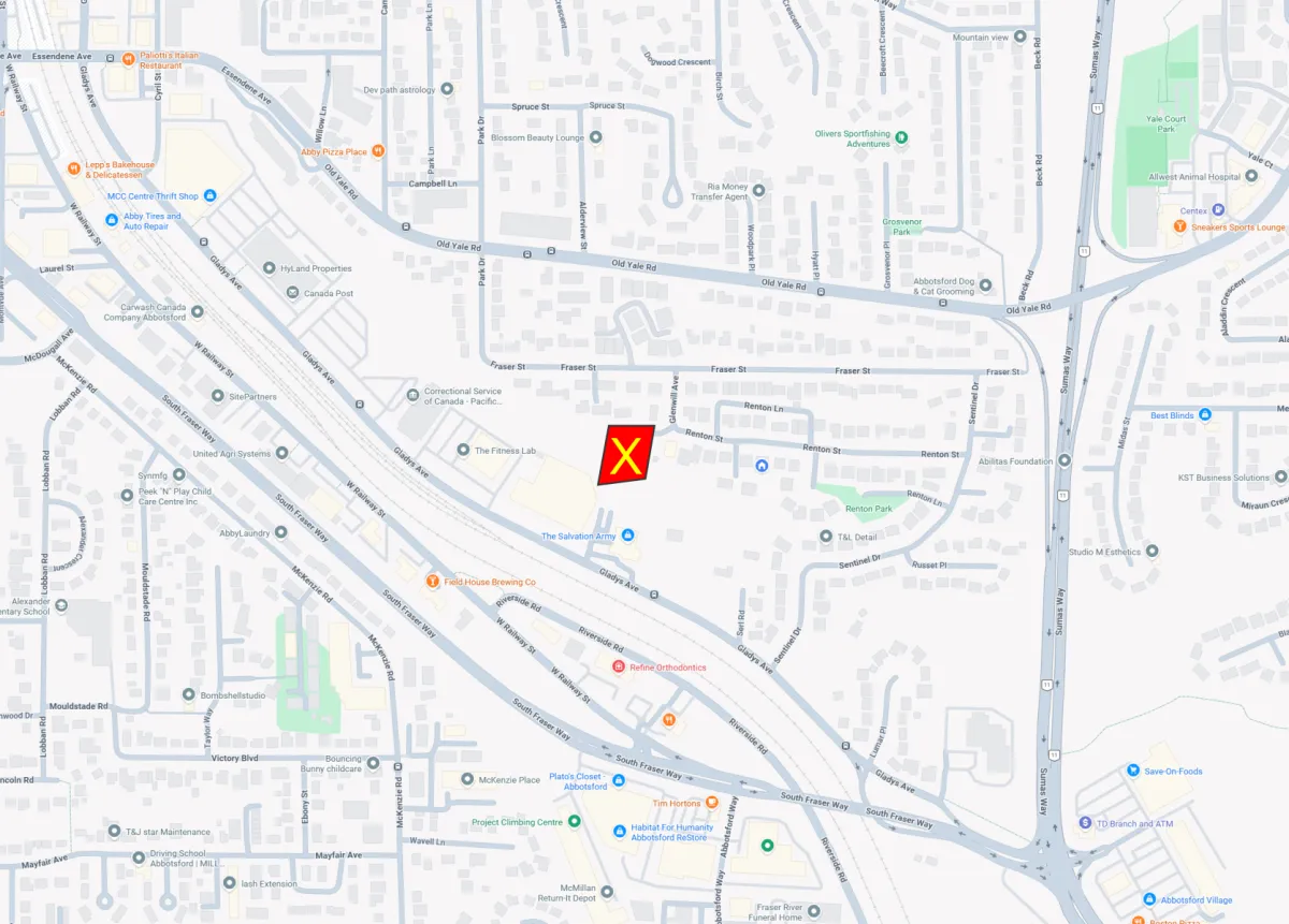 Abbotsford Neighbourhood Map