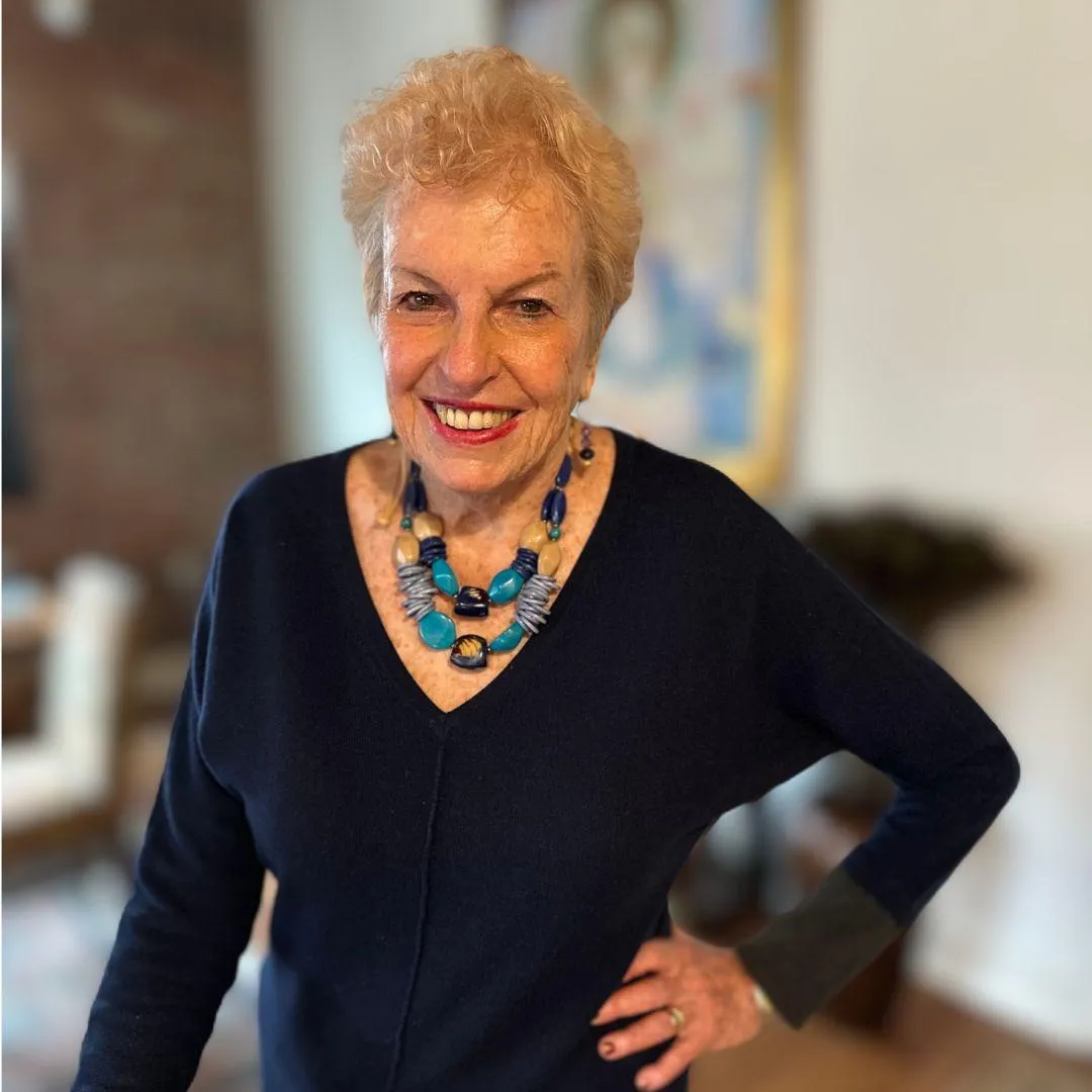 "Portrait of Sondra Ray, renowned Breathwork expert and spiritual teacher, known for her pioneering work in Rebirthing and transforming lives through conscious breathing and healing."