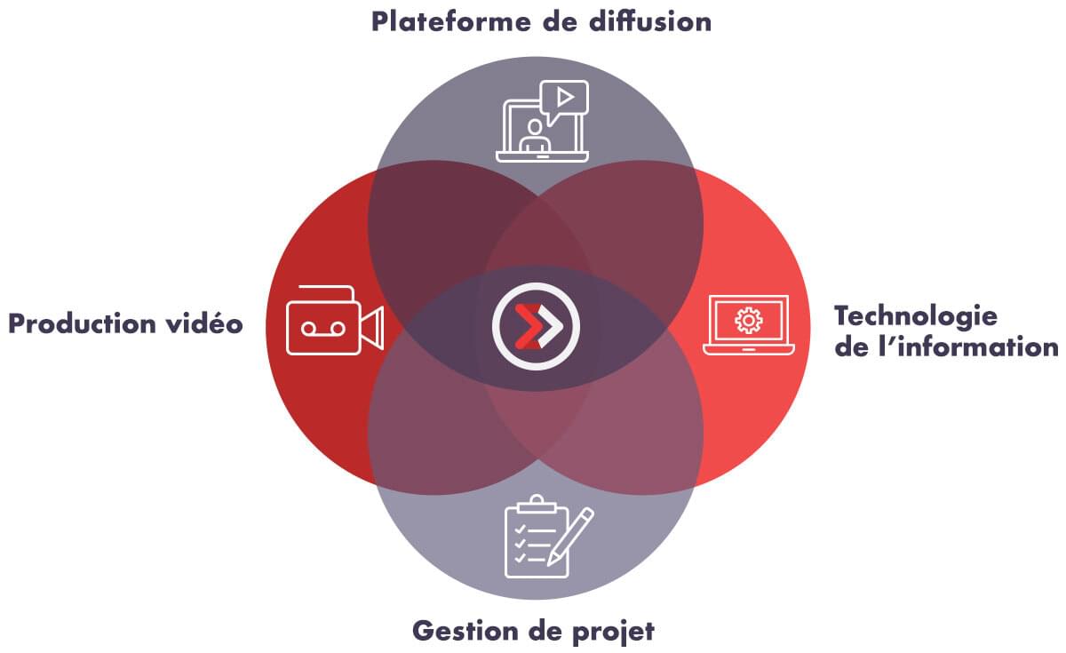 Graphique des 4 compétences