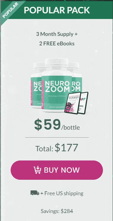 Neurozoom bottles 3 buy