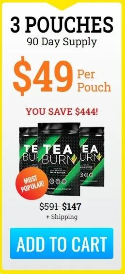 Tea burn 3 Pouch Order