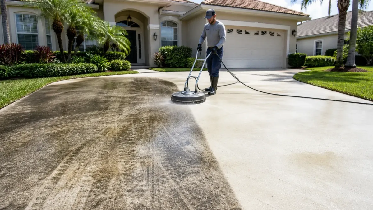Winter Park Driveway Cleaning