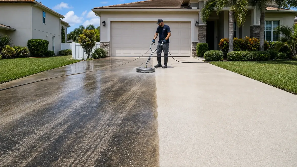 Windermere Driveway Cleaning