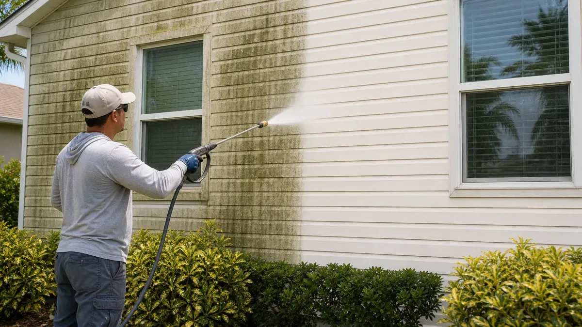 Winter Park House Washing