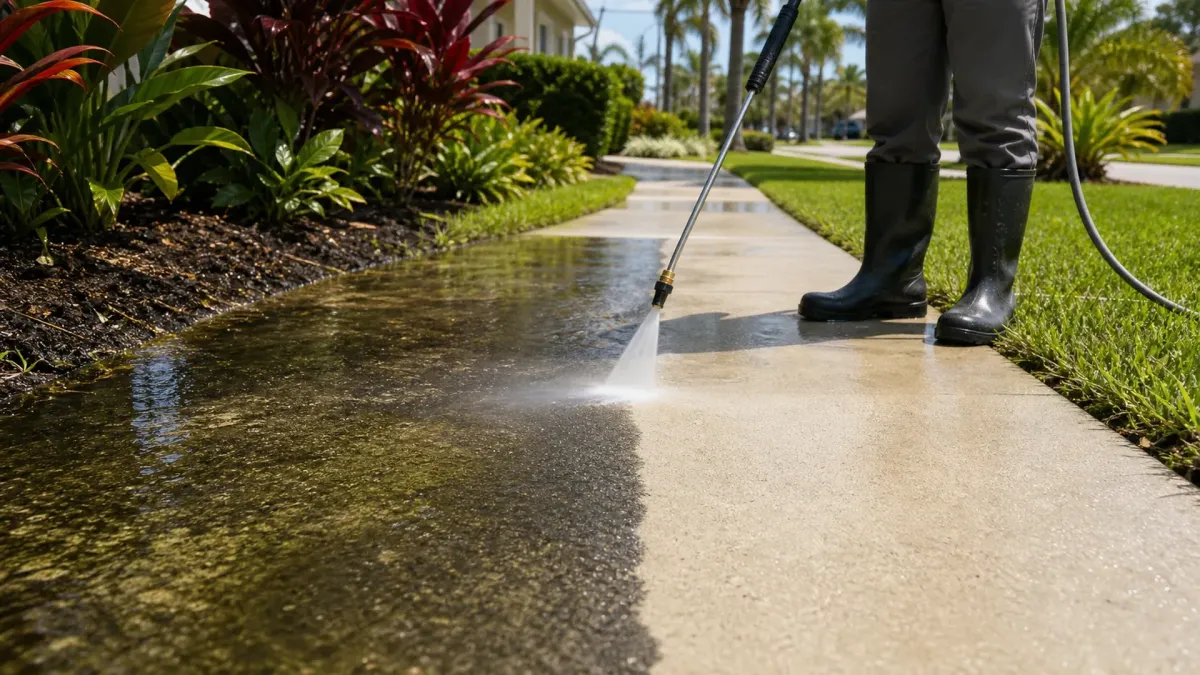 Windermere Sidewalk Cleaning