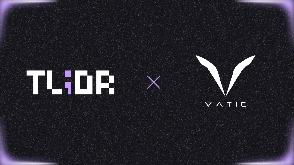 TL;DR x Vatic Partnership Announcement