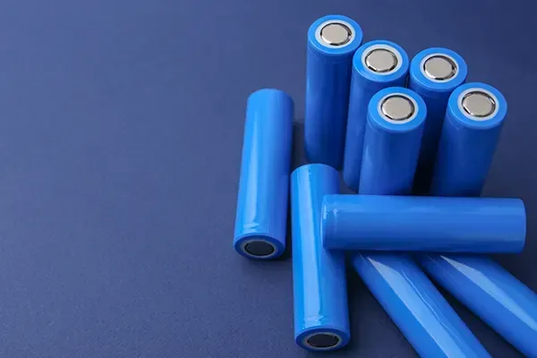 Lithium-batteries-on-blue-background