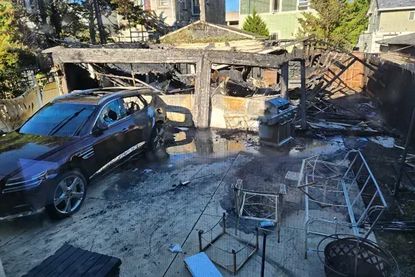 aftermath-of-lithium-fire-in-garage