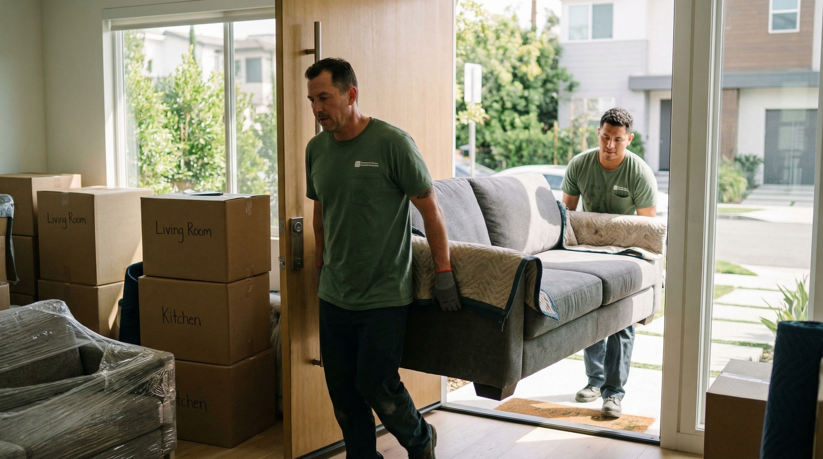 Kings Movers Los Angeles team photo