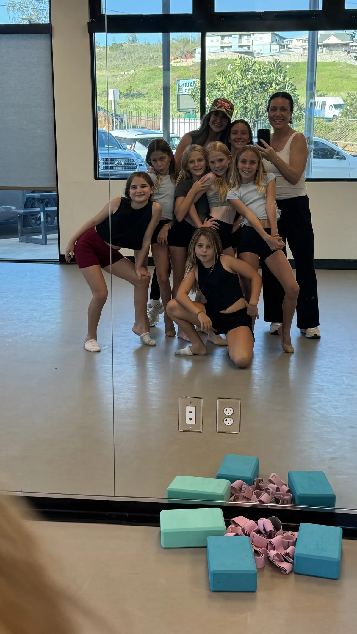 Nathalie Smith teaching a dance class at Prime Dance Maui in West Maui.