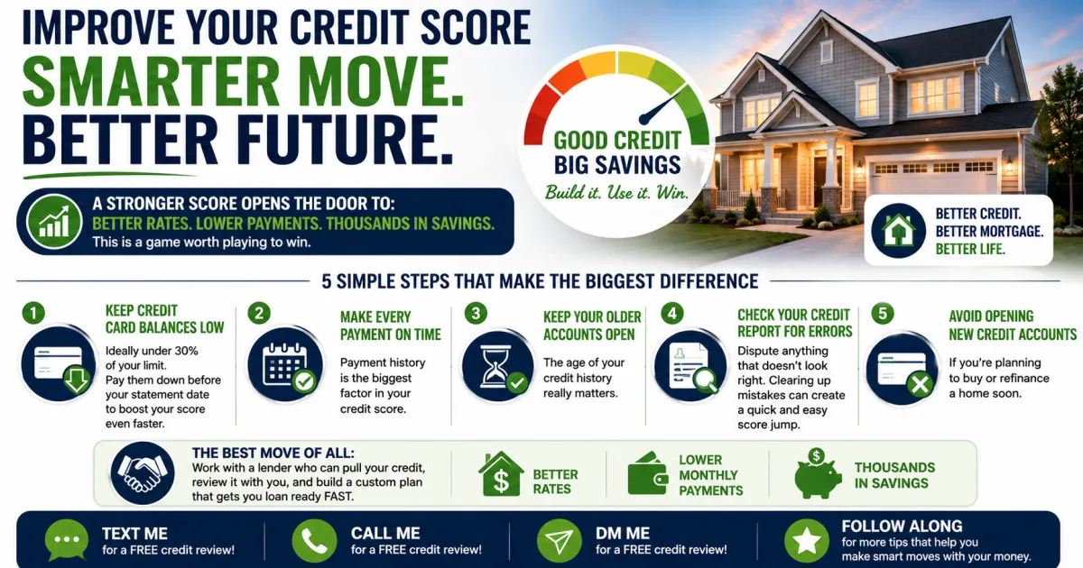 Five Credit Score Moves That Save You Thousands on Your Mortgage and Here Is How to Start Now