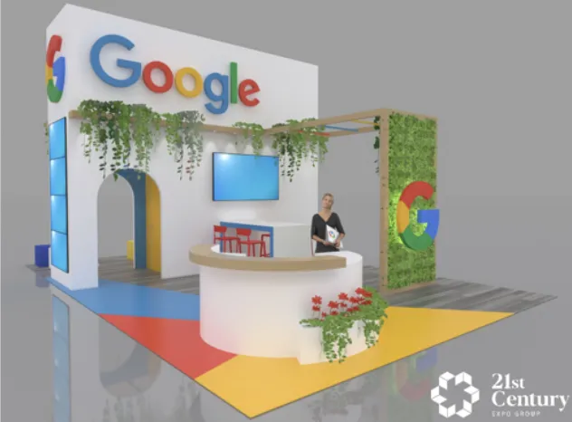 Google Exhibit Rendering
