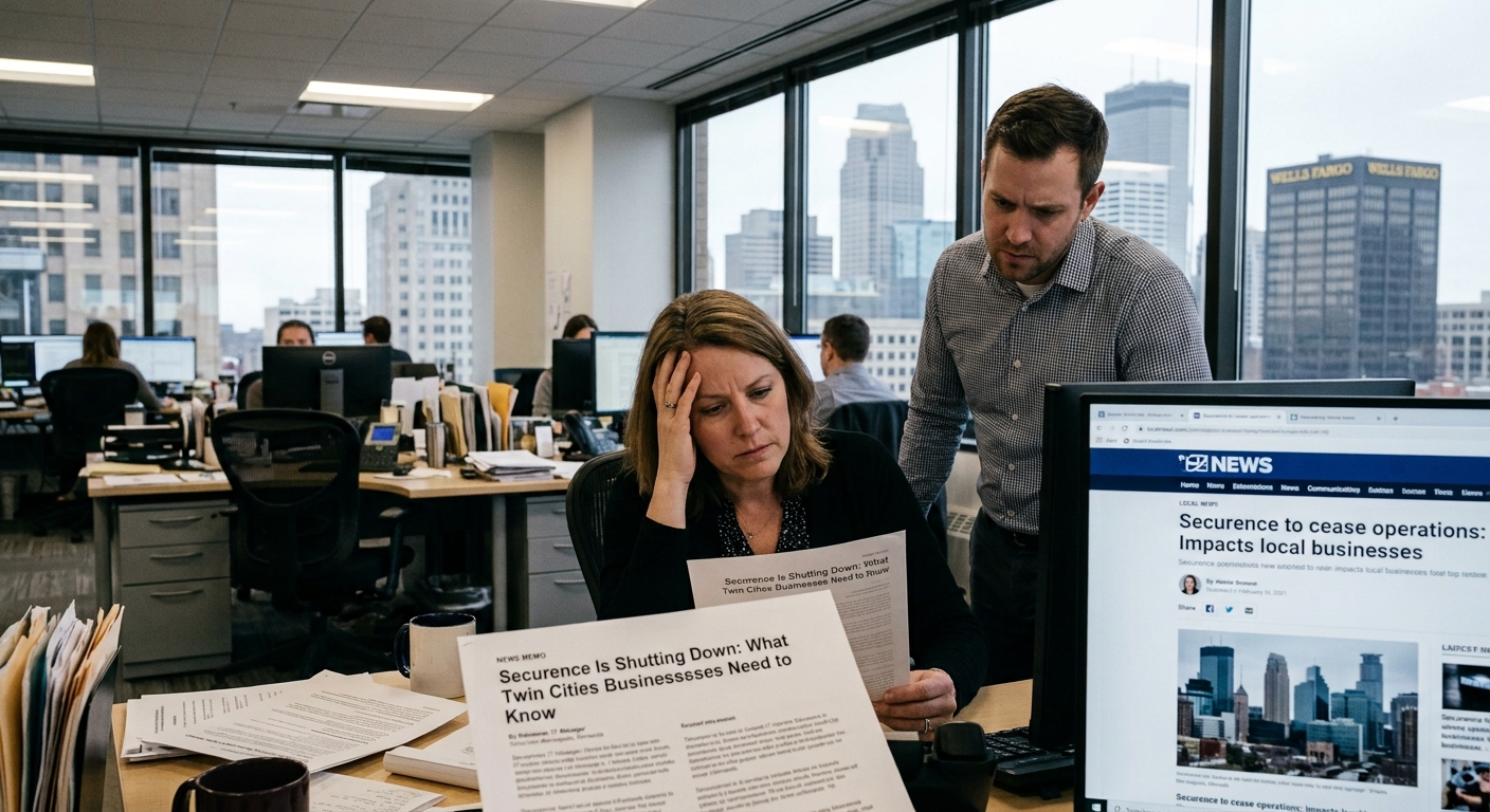 Securence Is Shutting Down: What Twin Cities Businesses Need to Know