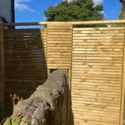 Trellis fencing photo