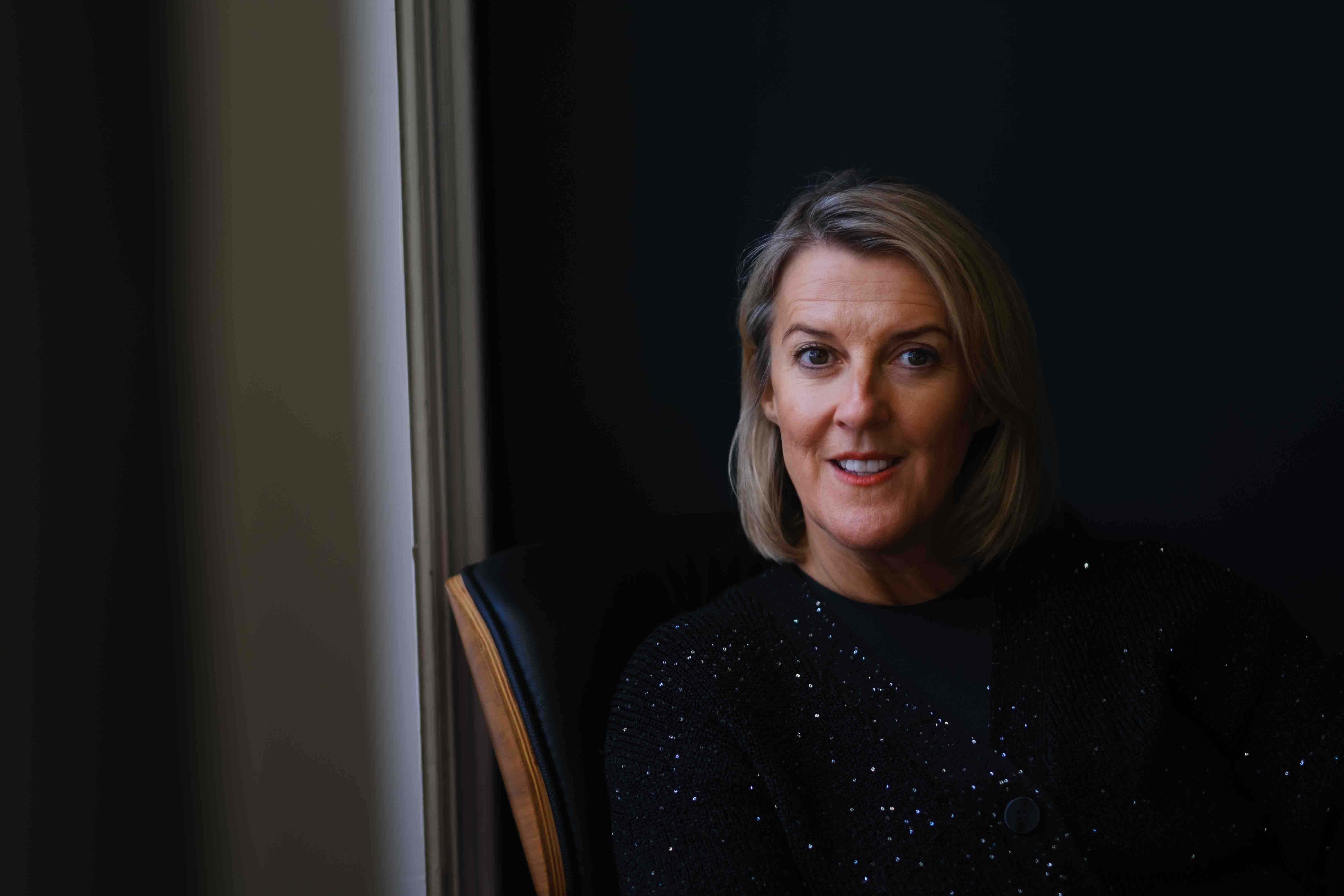 Natural light portrait of a coach, Lazara Canton, photographed in Glasgow by Victoria Rose Photography