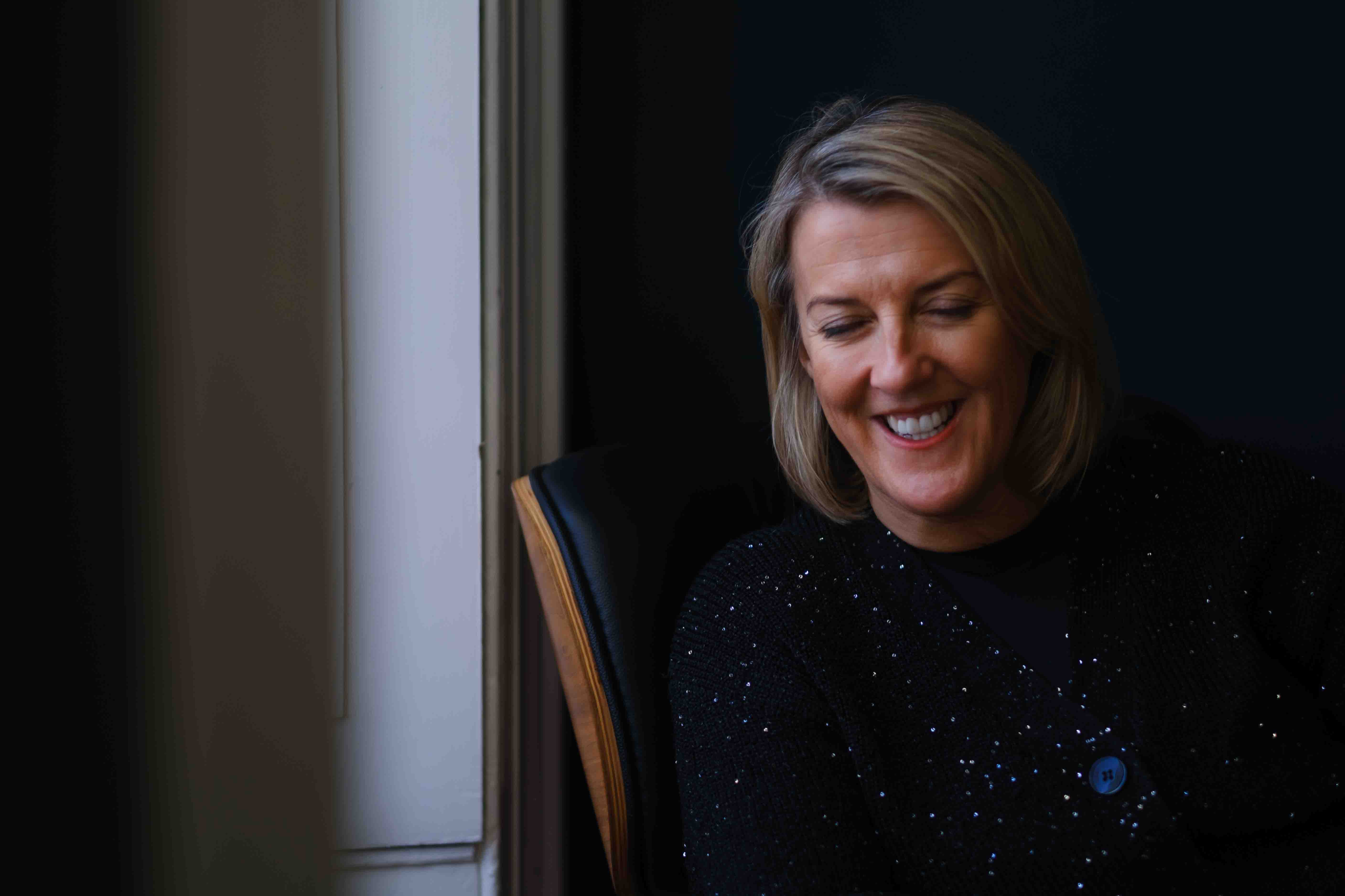 Natural light portrait of a coach, Lazara Canton, photographed in Glasgow by Victoria Rose Photography